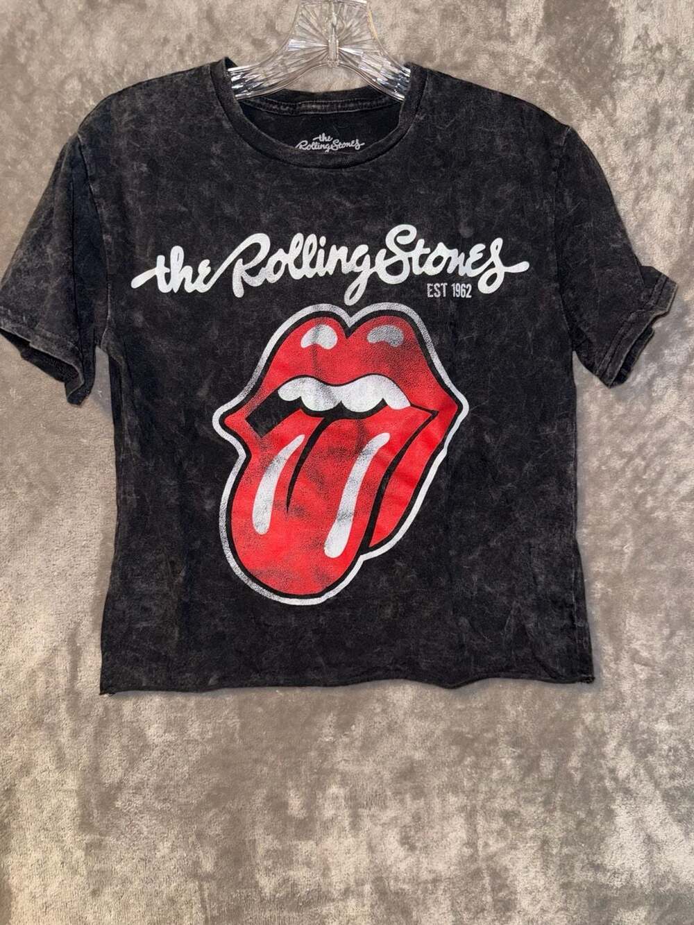 The Rolling Stones Acid Wash Graphic T-Shirt Size M